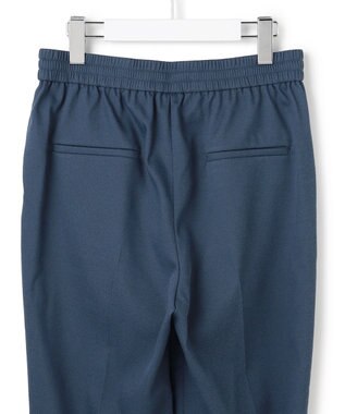 ICB 【裏起毛】 ウォームサテン スティックパンツ ブルーグレー系