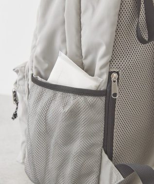 AMERICAN HOLIC 【2SET】多機能リュック<マザーズバッグ> Light Gray