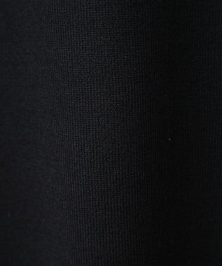 Green Parks 袖チュールニットワンピース Black