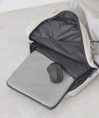 AMERICAN HOLIC 【2SET】多機能リュック<マザーズバッグ> Light Gray