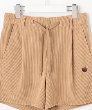 PW CIRCULUS 【手洗い洗濯可 / NEWシーズン素材 / ストレッチ】【WOMEN】コーデュロイショーツ ゴルフウェア レディース ベージュ系