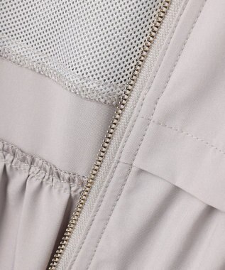 ANY SIS S ラッシュガード ジップアップフーディー ライトグレー