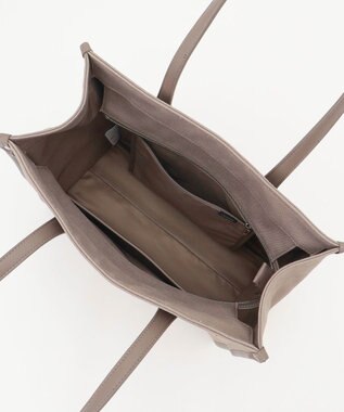 Y'SACCS バインダーキャンバスA4トートバッグ グレージュ