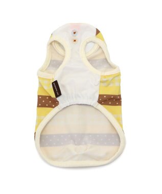 PET PARADISE ペットパラダイス エコメイド 天竺 タンクトップ 《蜂mix》 小型犬 イエロー