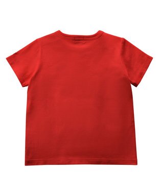 MIKI HOUSE HOT BISCUITS 【70-120cm】【Everyday Series】ワンポイント 半袖Tシャツ 赤