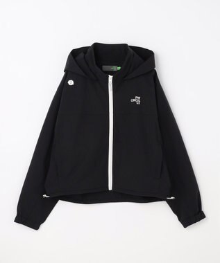 PW CIRCULUS 【花粉がつきにくい】【WOMEN】スプリングジャケット ゴルフウェア レディース ブラック系