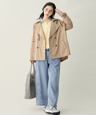 ANY エアフローライトトレンチコート ベージュ