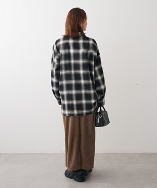 Green Parks ・ＥＬＥＮＣＡＲＥ　ＤＵＥ　２ｗａｙチェックビックシャツ Black