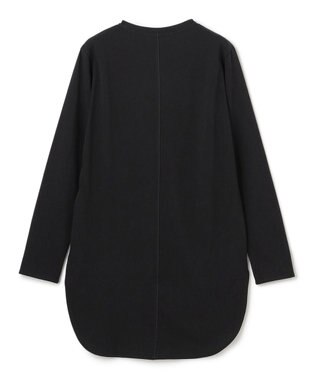 BEIGE， 【洗える】BROIS / ロング丈カットソー Black