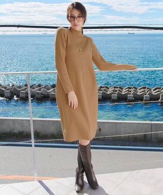 Tiaclasse メタルリボンロールネックレス ゴールド