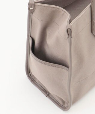 Y'SACCS バインダーキャンバスA4トートバッグ グレージュ