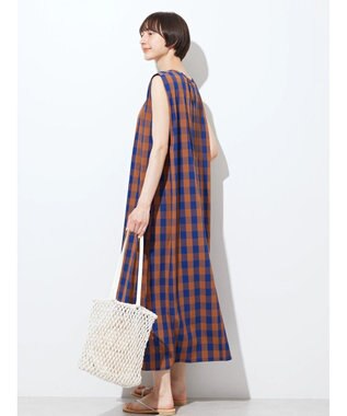 AMERICAN HOLIC 接触冷感ショルダータックワンピース2 Check