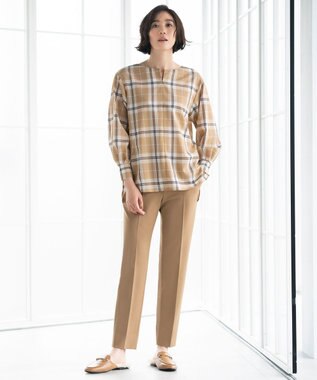 自由区 【CORSO ROMA】ファーローファー ミュール キャメル系