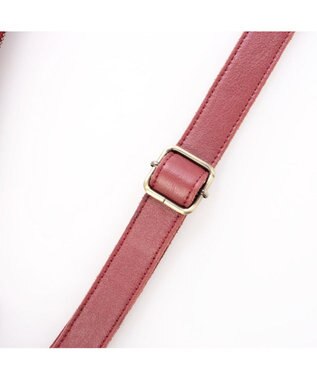 UNBILLION アトランタ ATLANTA / 牛革メッシュバケツショルダー レッド