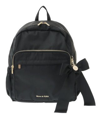 Maison de FLEUR 撥水加工キャリーオンリュック Black