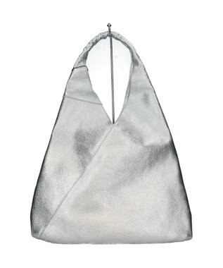 INTER-CHAUSSURES 【ANDREA CARDONE】ソフトカーブ ワンハンドルバッグ（ワイド） シルバー