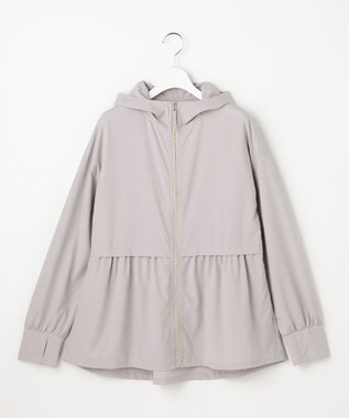 ANY SIS S ラッシュガード ジップアップフーディー ライトグレー