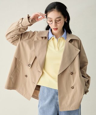 ANY エアフローライトトレンチコート ベージュ