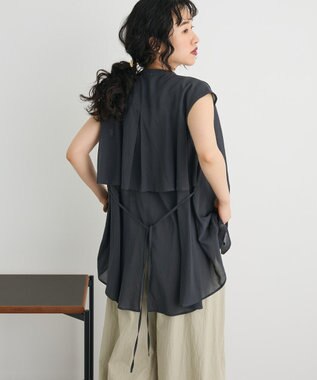 CRAFT STANDARD BOUTIQUE ヴィンテージボイルバックデザインブラウス