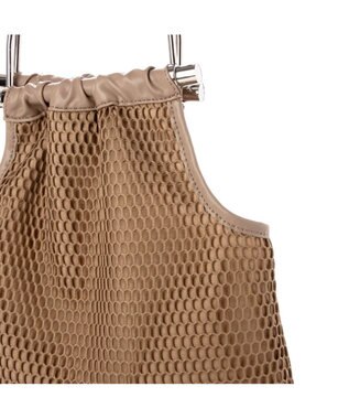 UNBILLION カシュカシュ cachecache / メッシュ金手トート ベージュ