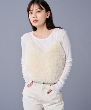 uncrave 【手洗い可】シープライク ファー ビスチェ（uncrave STANDARD） オフ