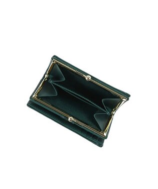 LANVIN en Bleu リュクサンブール 口金二つ折り財布 ディープグリーン