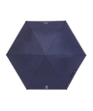 MOONBAT 【WEB限定/遮光率100%/遮熱/UV】POLO RALPH LAUREN（ポロ ラルフローレン）晴雨兼用日傘 ワンポイント ポロベア 折りたたみ傘 ポーチタイプ ディープブルー