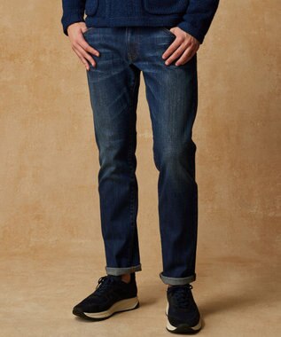 JOSEPH ABBOUD 【キングサイズ・サスティナブル/岡山産デニム】オゾンハイパワーデニム パンツ