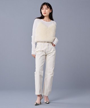 uncrave 【手洗い可】シープライク ファー ビスチェ（uncrave STANDARD） オフ