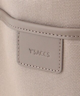 Y'SACCS バインダーキャンバスA4トートバッグ グレージュ