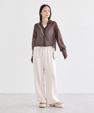 earth music&ecology EVAトングサンダル Beige