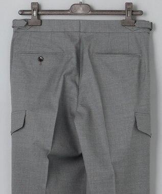 GOTAIRIKU ウォッシャブル ドレスカーゴパンツ アイボリー系