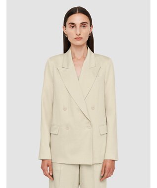 JOSEPH ソフトビスコーステーラリング　ダブルブレステッドジャケット