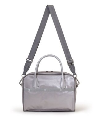 LeSportsac SQUARE TH CROSSBODY/アップタウンシルバーシャイン/シルバー アップタウンシルバーシャイン/シルバー