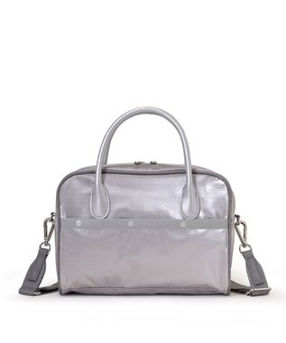 LeSportsac SQUARE TH CROSSBODY/アップタウンシルバーシャイン/シルバー アップタウンシルバーシャイン/シルバー