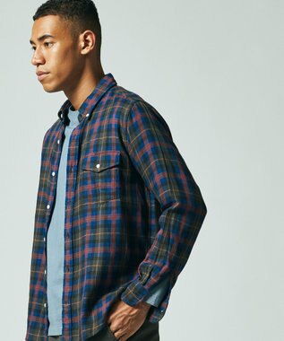 ダブルガーゼマルチチェックシャツ J Press Men ファッション通販 公式通販 オンワード クローゼット