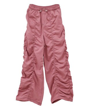 Green Parks ・ＳＵＧＡＲ　ＳＰＯＯＮ　配色ｓｔギャザーパンツ Pink
