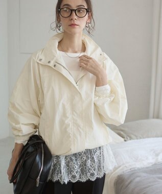 WEGO 【ANGIE VINTAGE】裾レースドッキングロンT ホワイト