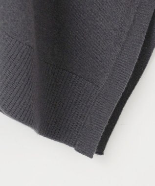 J.PRESS LADIES S 【洗える】SOFT TOUCH WOOL ニット ポンチョ スレート系