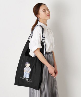 MOONBAT 【2WAY/撥水】POLO RALPH LAUREN(ポロ ラルフローレン)  ベルト付きレインバッグ フレンチベア