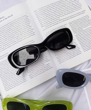 WEGO カラーフレームスリムアイウェア 柄1