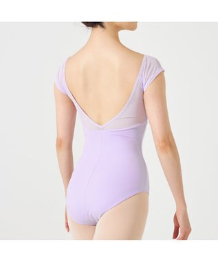 Chacott フレンチスリーブレオタード ライラック