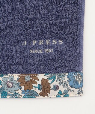 J.PRESS LADIES LIBERTY タオルハンカチ ダルブルー系