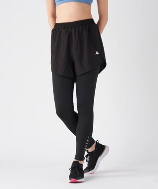 OP／FILA 【Kappa】パンツドッキングレギンス ブラック