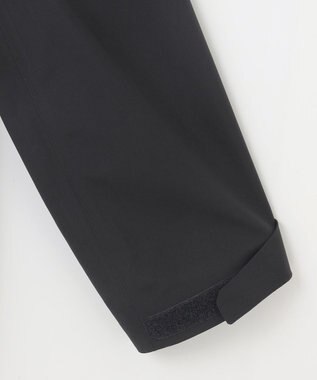 JOSEPH ABBOUD MOUNTAIN 【ECO撥水/耐水性/透湿/防水素材/ストレッチ/軽量/ライナードッキング対応】ボイルドポリエステル マウンテンシェルパーカー ブラック系