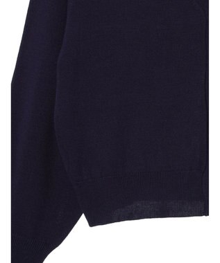 earth music&ecology ちびスカラップカーディガン Navy