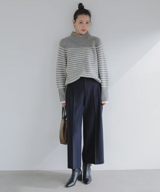 ANY SIS 【23.0～24.0cm】ベルト付き ブーツ ブラック