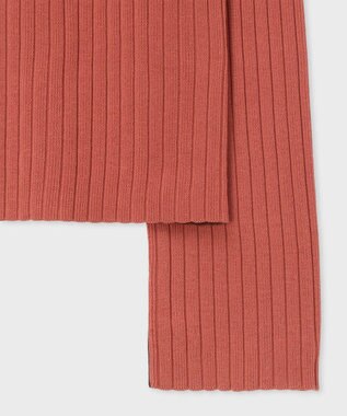 Paul Smith バイカラー スリット カーディガン ピンク