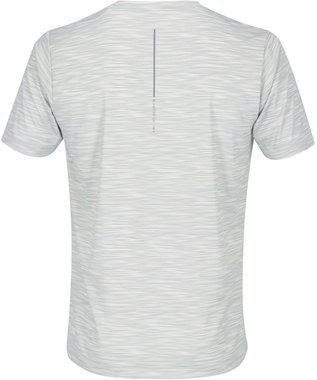 CW-X 【MEN】 CW-X トップス 【薄軽ランニングシャツ】 半袖 3分袖 Ｕネック 吸汗速乾性(本体) メンズ DLO155 /ワコール ライトグレー