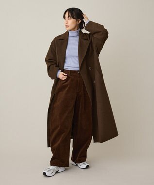 CRAFT STANDARD BOUTIQUE コーデュロイコクーンパンツ Brown
